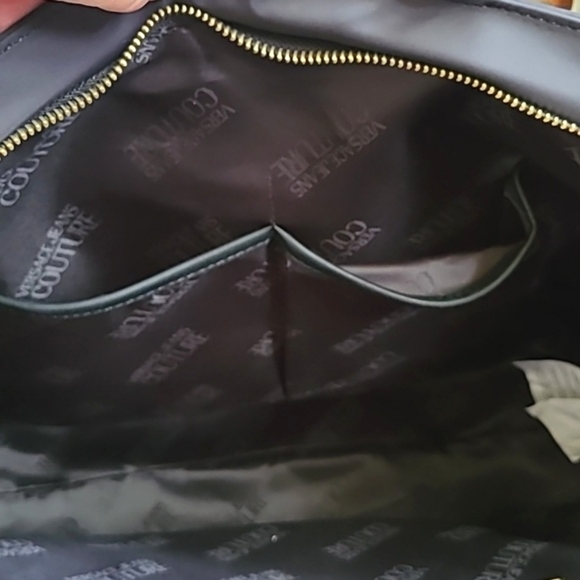 Authentic Versace Jean's Couture Tote Black/Gold - Picture 7 of 14